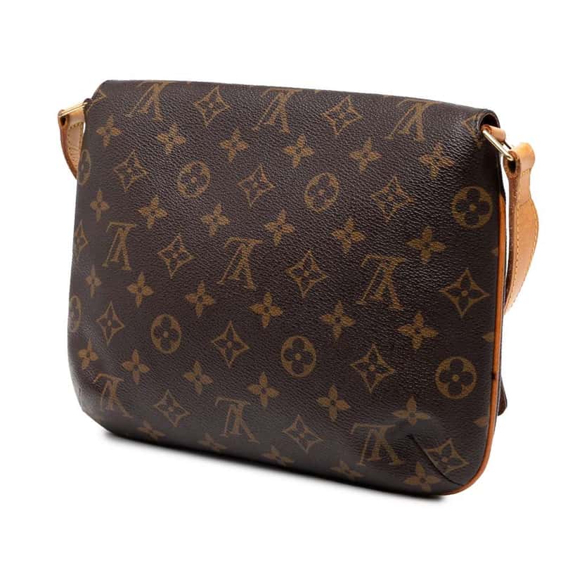 Louis Vuitton Monogram Musette Tango Short Strap Brown Good condition - Back View