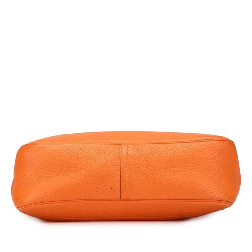 Hermès Clemence Trim II 31 Orange Leather Good condition - Inside View