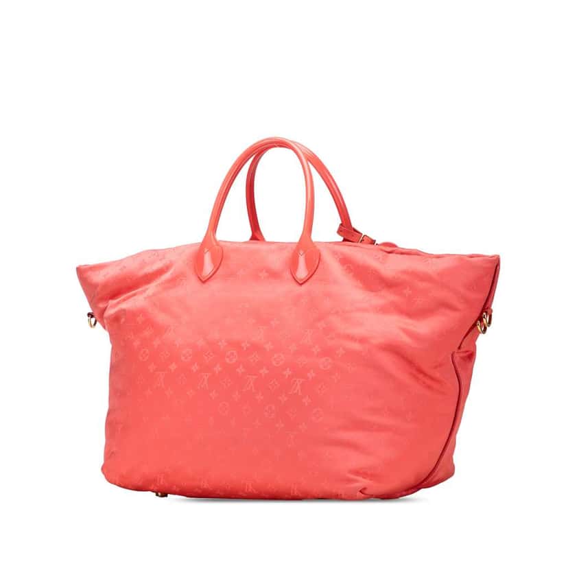 Louis Vuitton Monogram Nylon Nouvelle Vague Beach Bag Pink Good condition - Back View