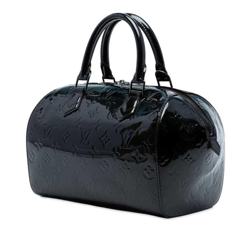 Louis Vuitton Monogram Vernis Montana Black Leather Good condition - Back View