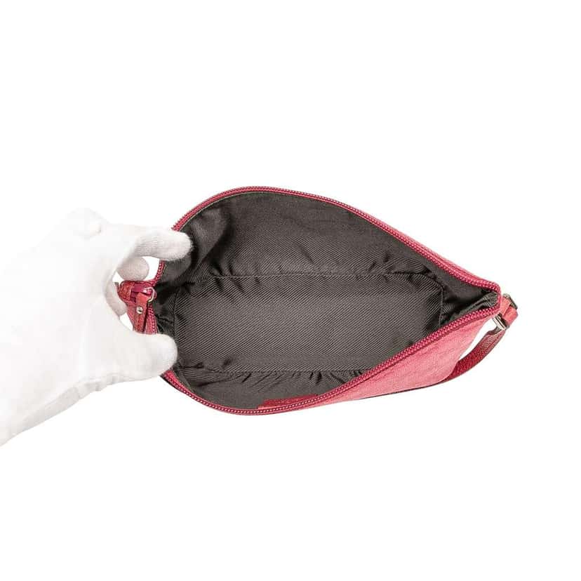 Gucci GG Canvas Boat Red Canvas Good condition - Model View