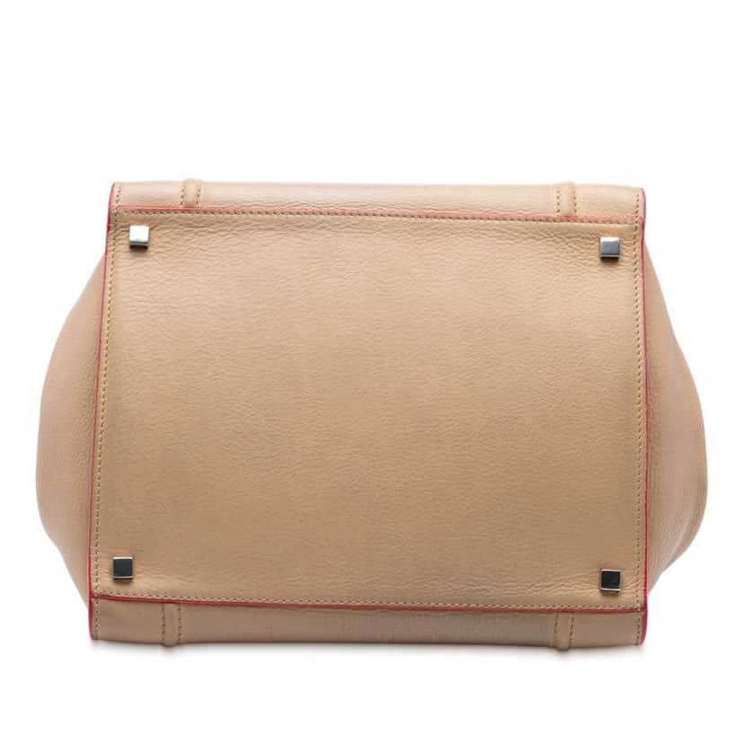 Celine Medium Leather Phantom Luggage Tote Brown Leather Good condition - Inside View