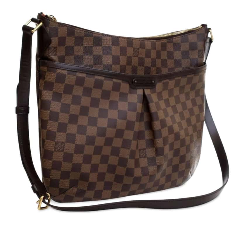 Louis Vuitton Damier Ebene Bloomsbury GM Brown Good condition - Back View