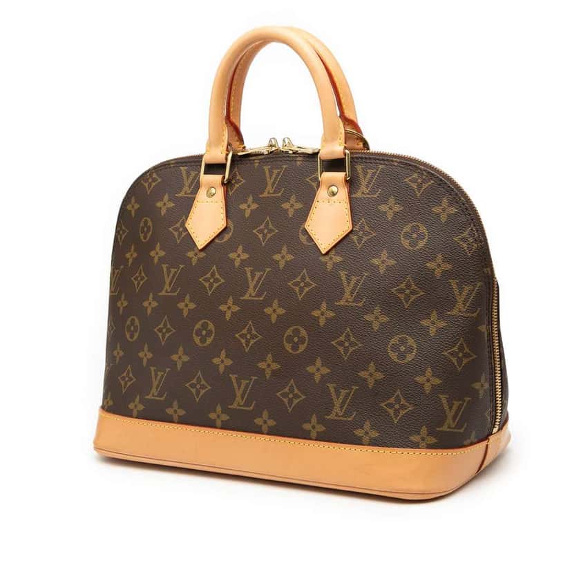 Louis Vuitton Monogram Alma PM Brown Good condition - Back View