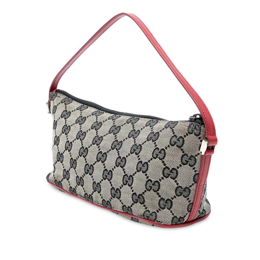 Gucci GG Canvas Boat Brown Canvas Good condition - Back View