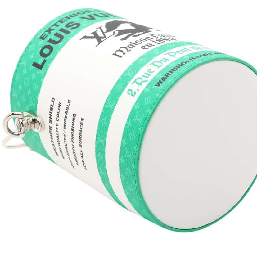 Louis Vuitton Monogram Paint Can Green Good condition - Box View