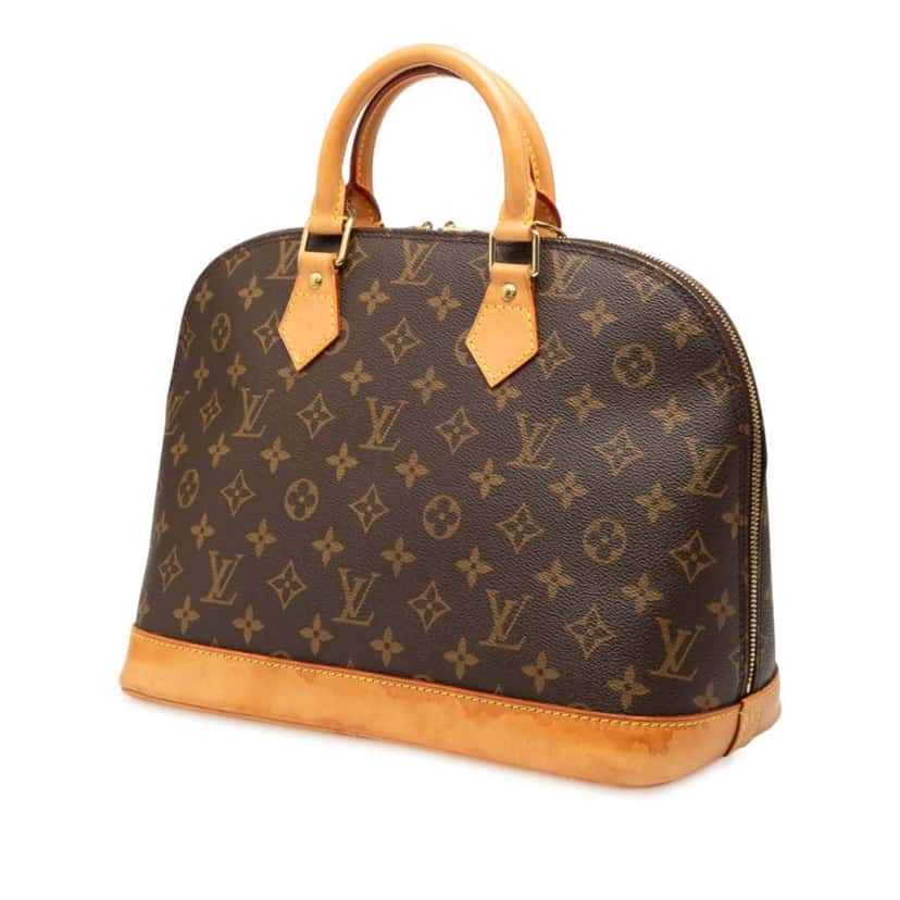 Louis Vuitton Monogram Alma PM Brown Good condition - Back View