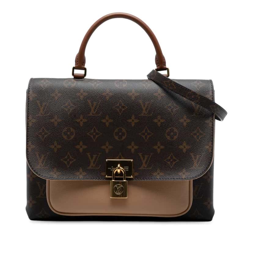 Louis Vuitton Monogram Marignan Brown Good condition - Front View