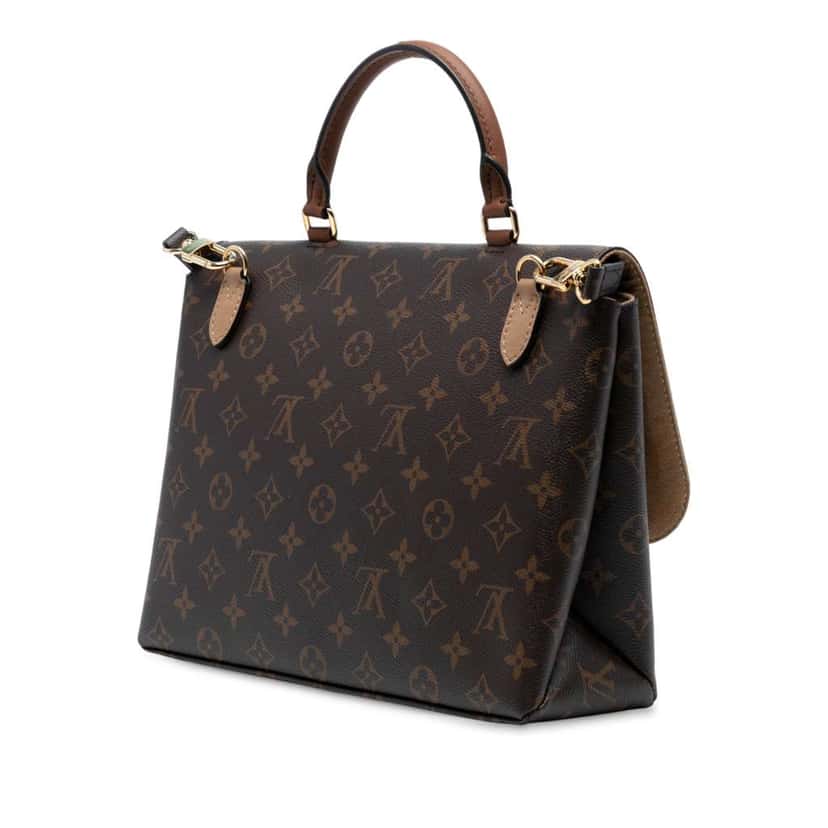 Louis Vuitton Monogram Marignan Brown Good condition - Back View