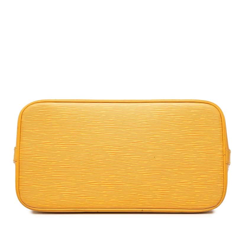 Louis Vuitton Epi Alma PM Yellow Leather Very good condition - Inside View