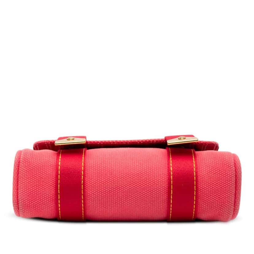 Louis Vuitton Antigua Besace PM Shoulder Bag Pink Canvas Good condition - Inside View