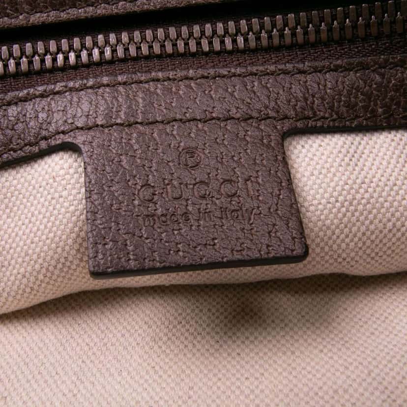 Gucci Medium GG Supreme Ophidia Crossbody Brown Canvas Good condition - Box View