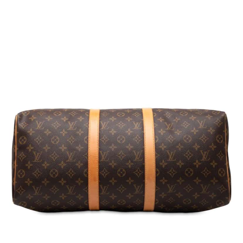 Louis Vuitton Monogram Keepall 50 Brown Good condition - Inside View