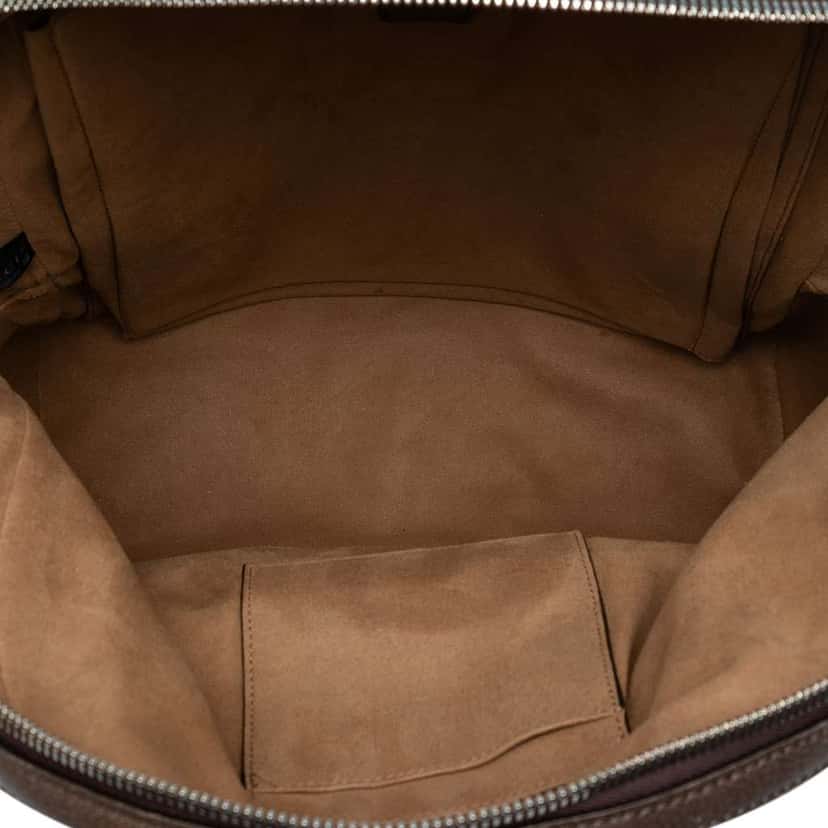 Gucci GG Supreme Tian Backpack Brown Canvas Good condition - Model View