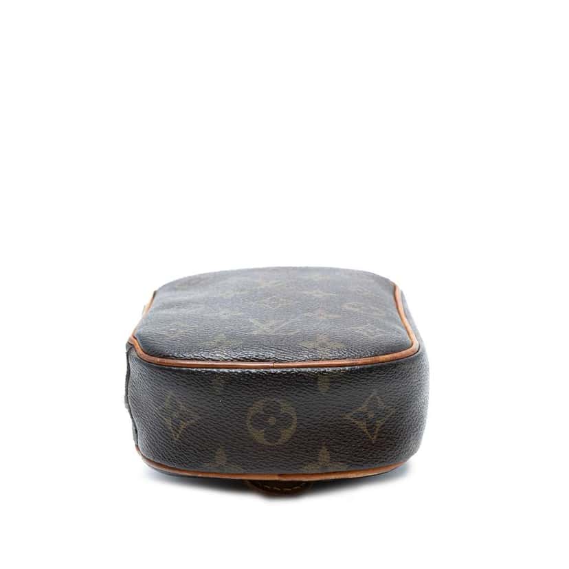 Louis Vuitton Monogram Pochette Gange Brown Good condition - Inside View