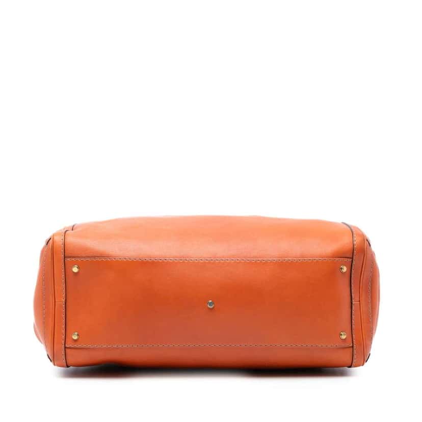 Gucci GG Canvas Running Tote Orange Canvas Good condition - Inside View