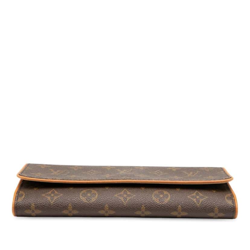 Louis Vuitton Monogram Pochette Twin GM Brown Good condition - Inside View