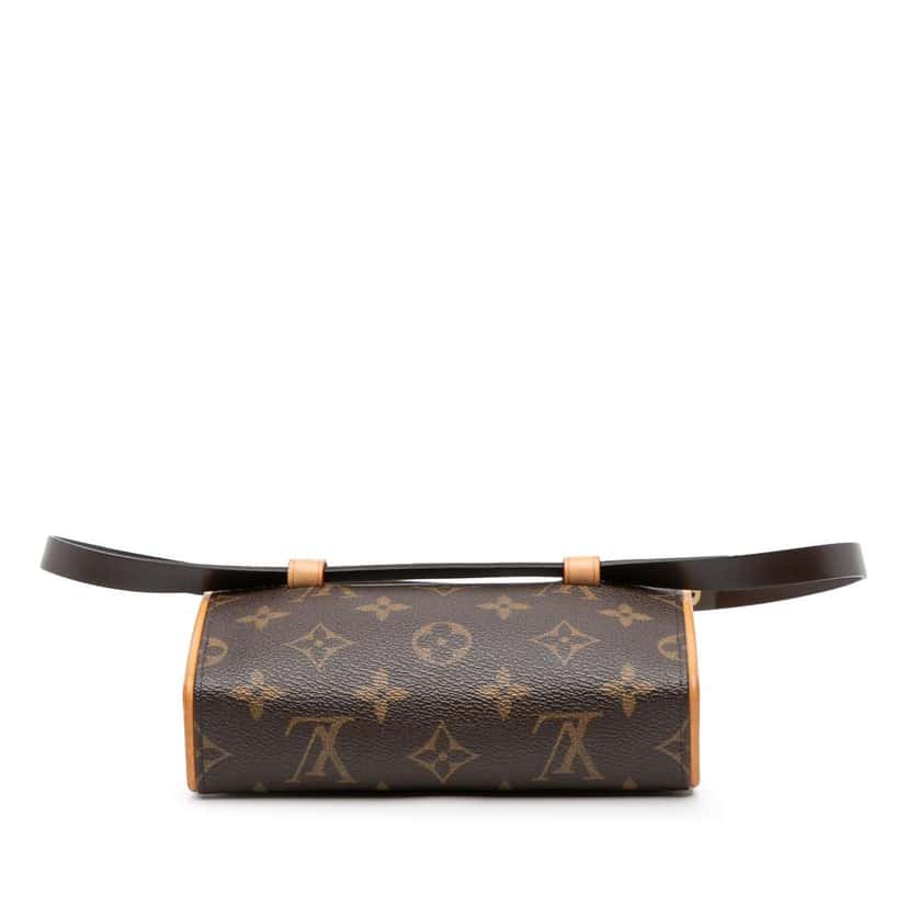 Louis Vuitton Monogram Pochette Florentine Brown Canvas Good condition - Inside View