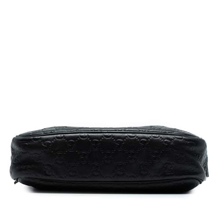 Gucci Guccissima Crossbody Black Leather Good condition - Inside View