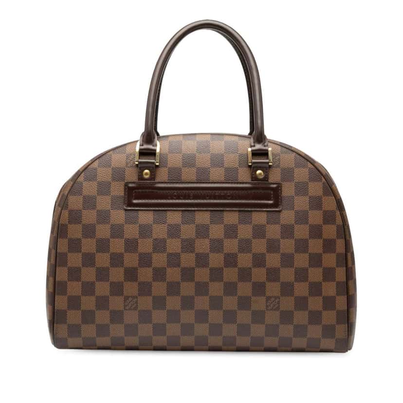 Louis Vuitton Damier Ebene Nolita Brown Good condition - Front View