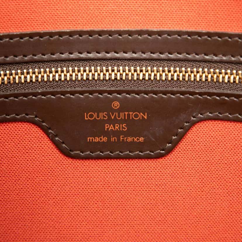 Louis Vuitton Damier Ebene Nolita Brown Good condition - Box View