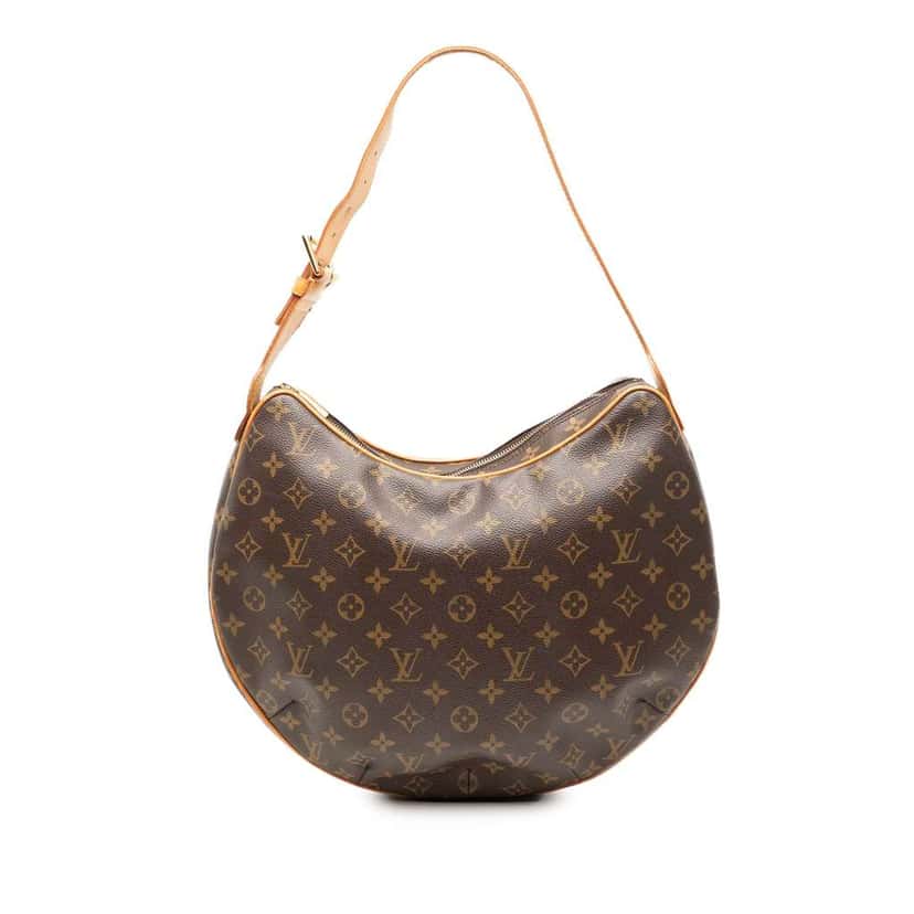 Louis Vuitton Monogram Croissant GM Brown Good condition - Front View