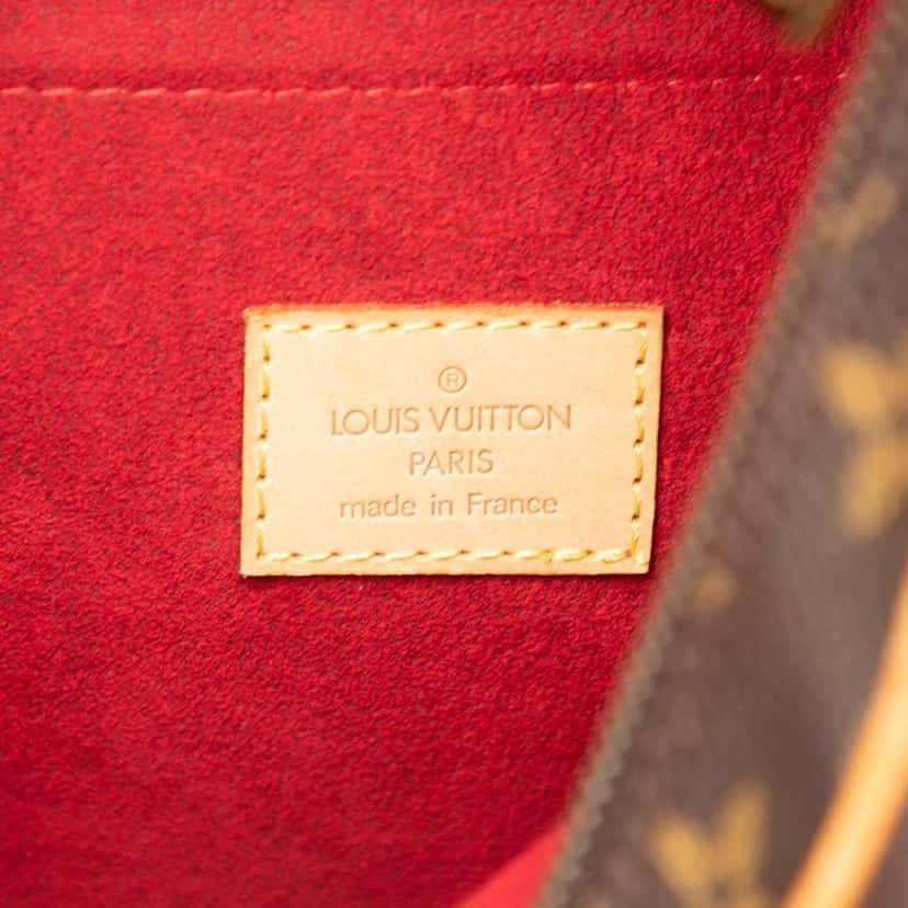 Louis Vuitton Monogram Croissant GM Brown Good condition - Box View