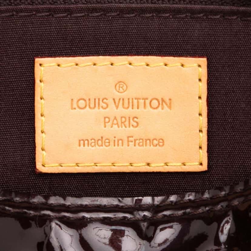 Louis Vuitton Monogram Vernis Alma BB Purple Leather Good condition - Box View