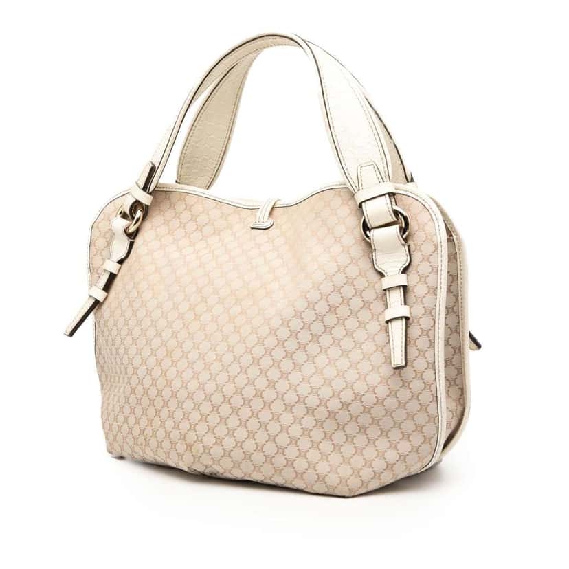 Celine Macadam Canvas Bittersweet Hobo Brown Canvas Very good condition - Back View