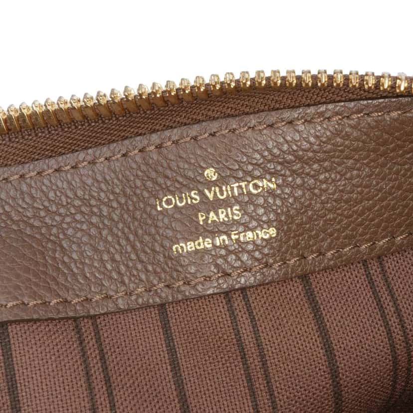 Louis Vuitton Monogram Empreinte Petillante Brown Leather Good condition - Box View