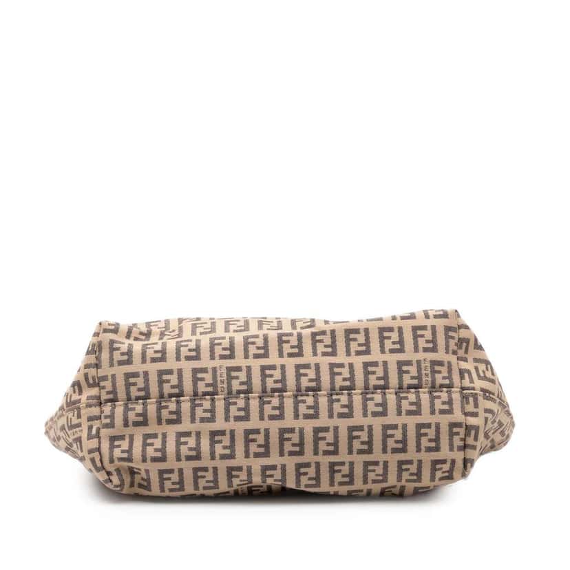 Fendi Zucchino Canvas Tote Brown Canvas Good condition - Inside View