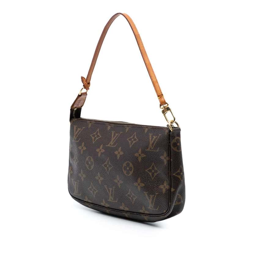 Louis Vuitton Monogram Pochette Accessoires Brown Good condition - Back View