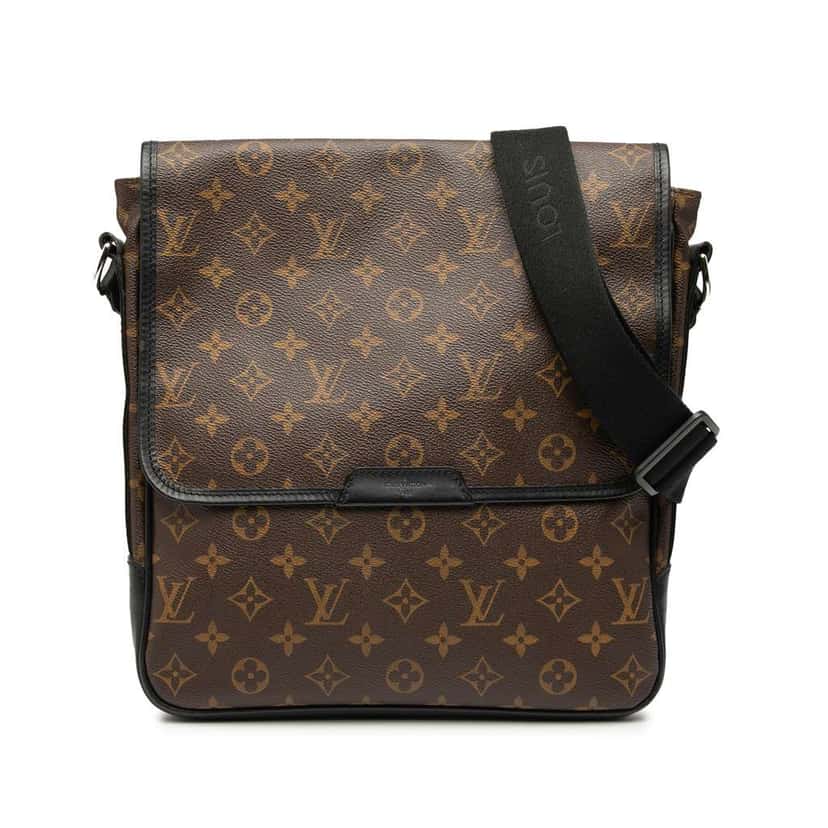 Louis Vuitton Monogram Macassar Bass MM Brown Good condition - Front View