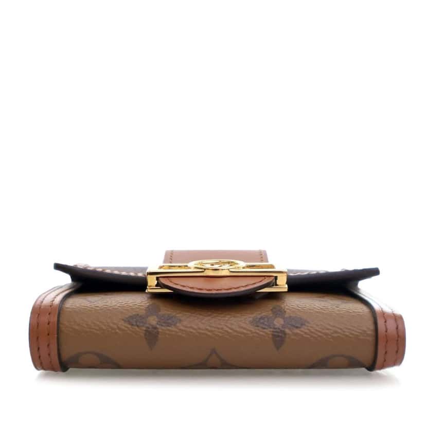 Louis Vuitton Monogram Reverse Dauphine Compact Wallet Brown Good condition - Inside View