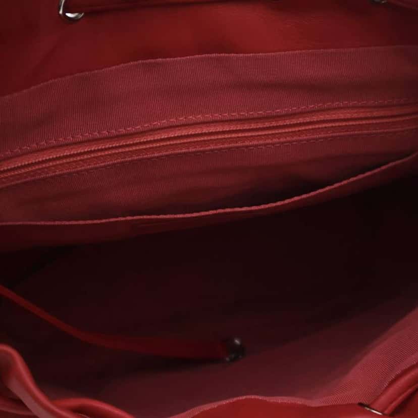 Chanel Medium Lambskin Urban Spirit Backpack Red Leather Good condition - Box View