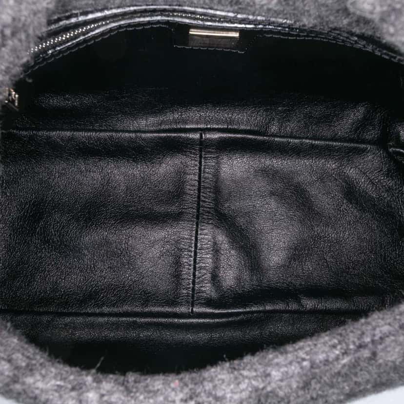 Fendi Zucca Wool Mamma Forever Grey Wool Good condition - Model View