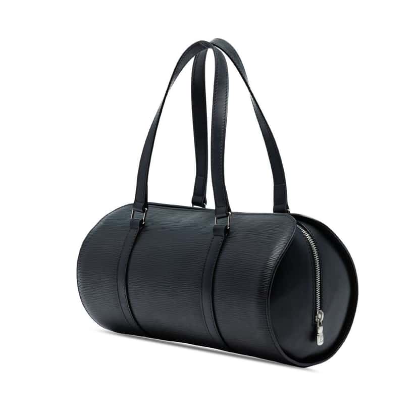 Louis Vuitton Epi Soufflot Black Leather Good condition - Back View