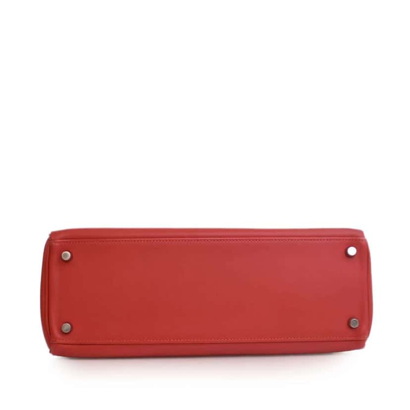 Hermès Swift Kelly II Retourne 32 Red Leather Good condition - Box View