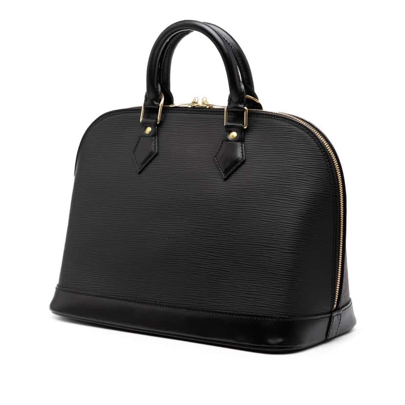 Louis Vuitton Epi Alma PM Black Leather Good condition - Back View