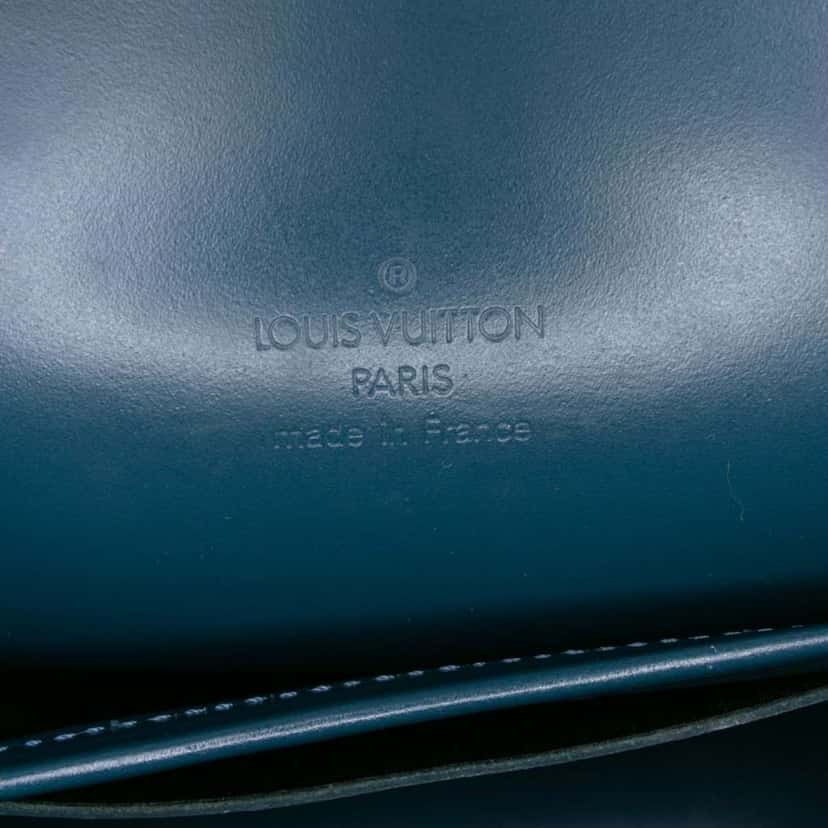 Louis Vuitton Damier Vernis Cabaret Green Leather Good condition - Box View