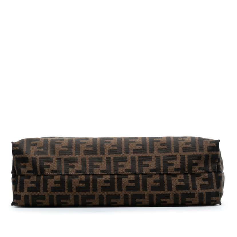 Fendi Zucca Canvas Shopping Tote Brown Canvas Good condition - Inside View