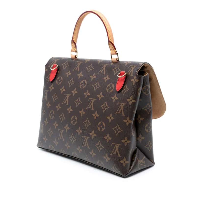 Louis Vuitton Monogram Marignan Brown Good condition - Back View