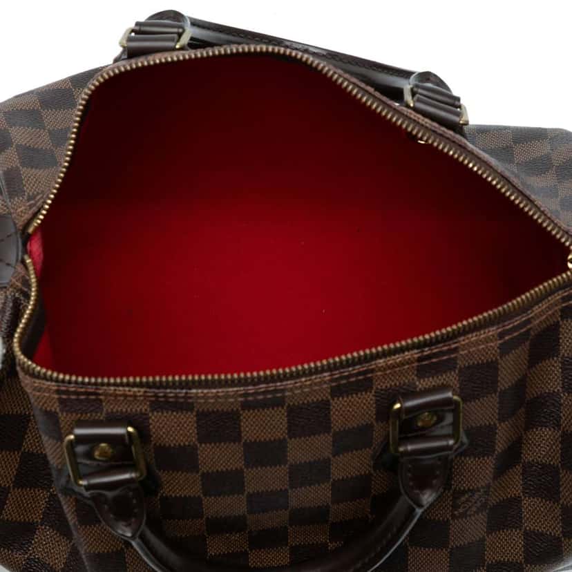 Louis Vuitton Damier Ebene Speedy 30 Brown Good condition - Model View
