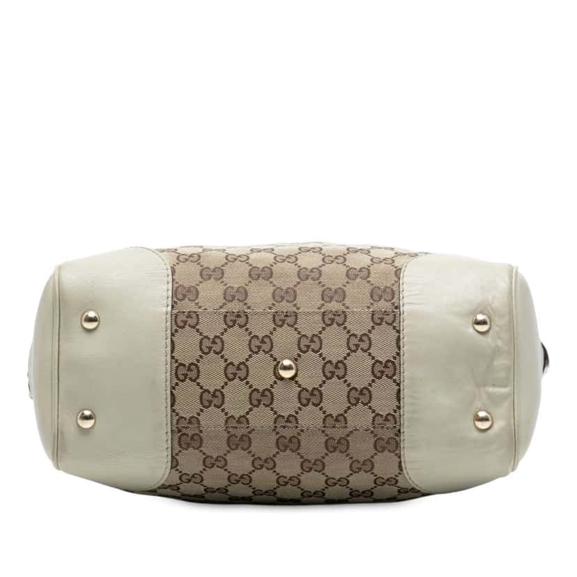 Gucci GG Canvas Mayfair Tote Brown Canvas Good condition - Inside View