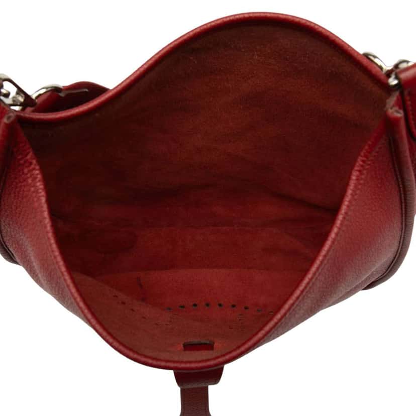 Hermès Togo Evelyne III 33 Red Leather Very good condition - Model View