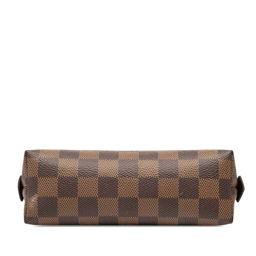 Louis Vuitton Damier Ebene Cosmetic Pouch Brown Good condition - Inside View