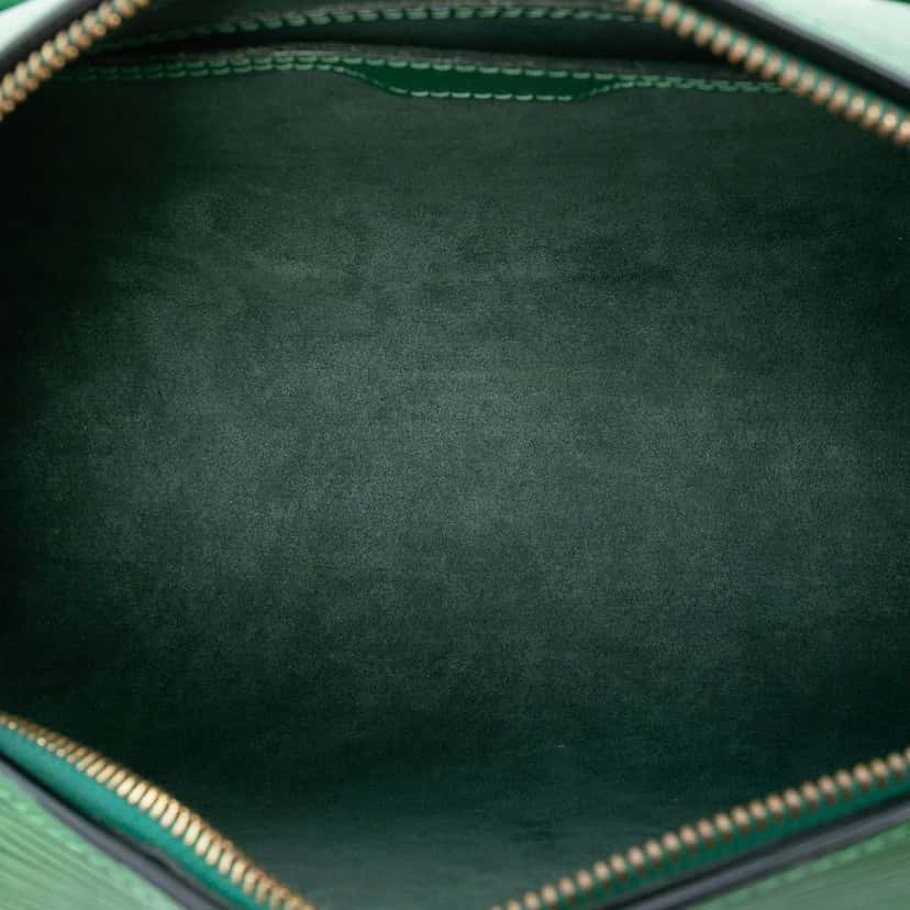 Louis Vuitton Epi Soufflot Green Leather Very good condition - Model View