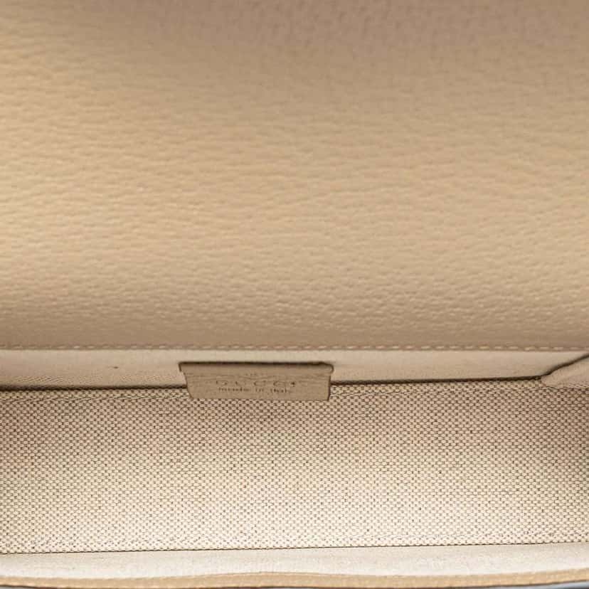 Gucci Mini GG Supreme Horsebit 1955 Crossbody Brown Canvas Good condition - Model View