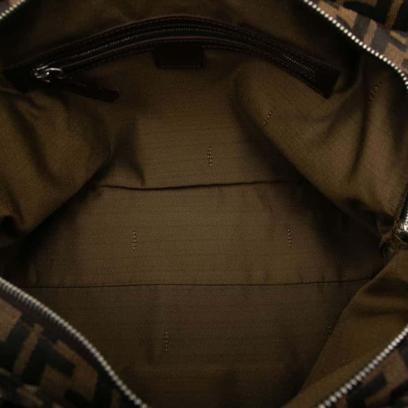 Fendi Zucca Canvas Satchel Brown Canvas Good condition - Model View