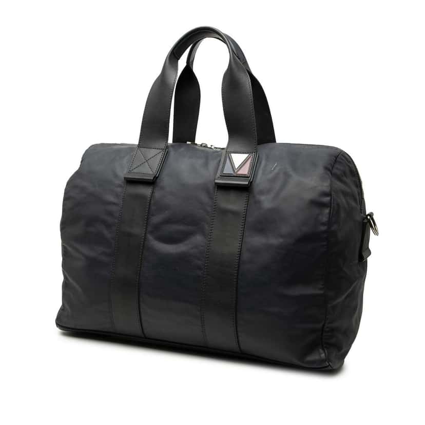 Louis Vuitton Calfskin V Line Start PM Blue Leather Good condition - Back View